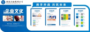 企业文化宣传展板设计