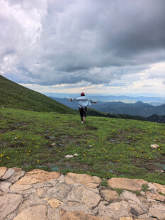 北京灵山徒步美景