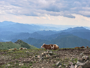 北京灵山徒步美景