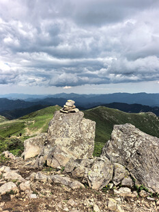 北京灵山徒步美景