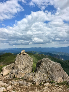 北京灵山徒步美景