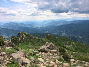 北京灵山徒步美景