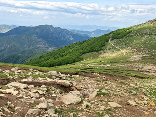 北京灵山徒步美景