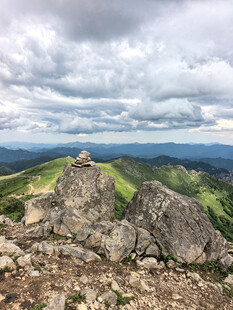 北京灵山徒步美景