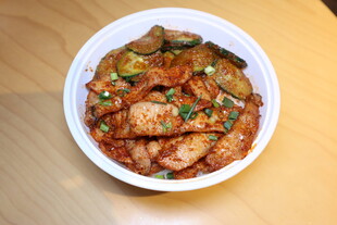 烤五花肉饭