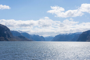 壮丽山水湖景风光