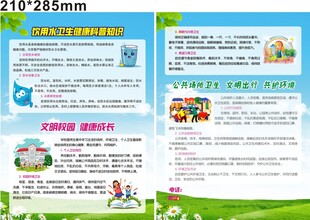 卫生健康科普单页