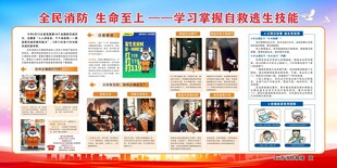 消防展板
