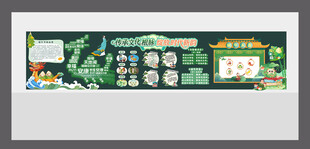 卡通风格美食插画海报