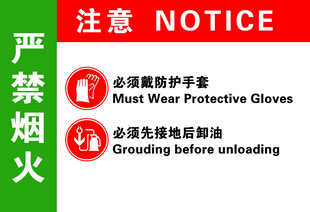 严禁烟火安全提示牌
