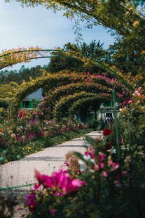 梦幻花园花卉拱形景观