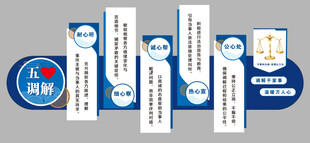 五星调解校园综治室调解 