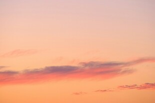 绚丽晚霞天空美景