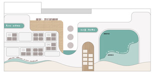照片墙简约清新室内空间设计