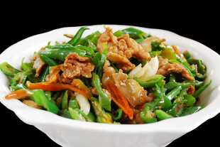 青椒炒肉