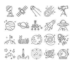 太空图标