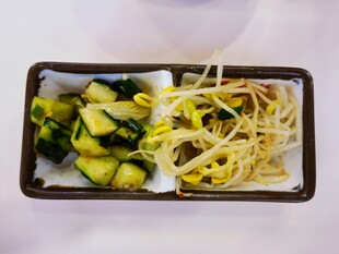 凉拌黄瓜豆芽