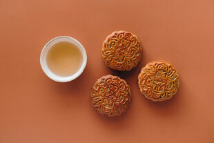 美味糕点配茶饮