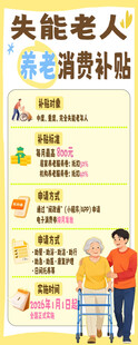 失能老人政策福利补贴介绍