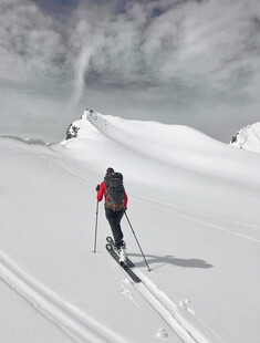 滑雪登山者