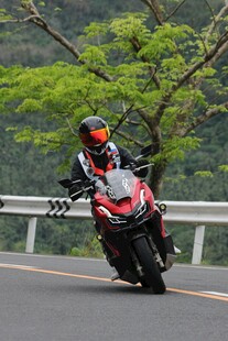 骑士公路骑行酷炫瞬间