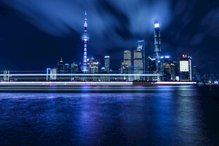 上海外滩璀璨夜景