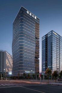 现代都市摩天大楼景观