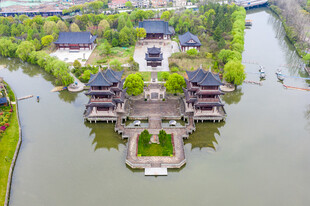 江南水乡古典园林景观