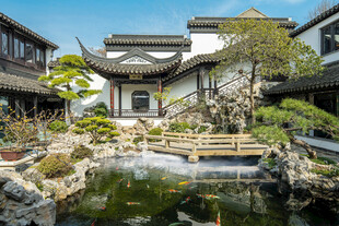中式庭院景观雅致清幽