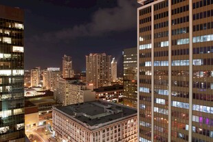 城市璀璨夜景