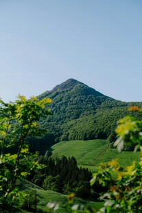 青山绿野间的