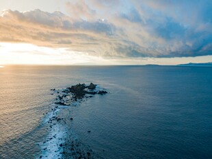 海上日出美景
