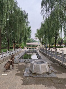 公园中式水景景观