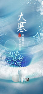大寒节气景象图
