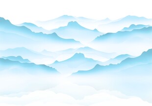 水墨山水画