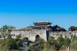 古城墙建筑景观