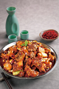 麻辣鸡肉锅