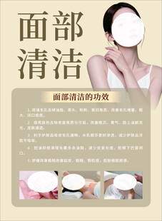 韩资美容海报挂画
