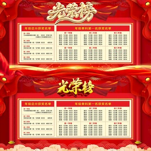 中高考光荣榜