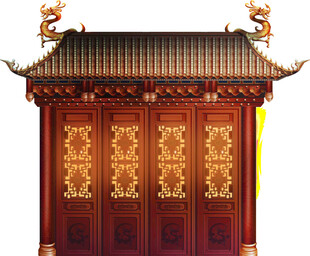中式拱门