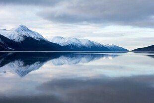 雪山美景