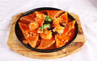 铁板美味豆腐