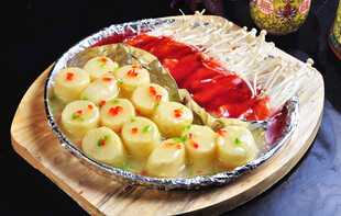 铁板豆腐图片