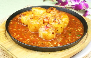 香辣豆腐泡