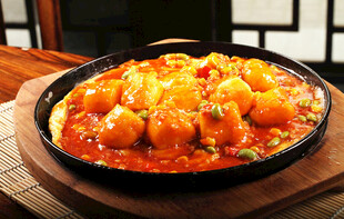 铁板豆腐图片