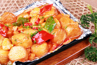 铁板豆腐图片