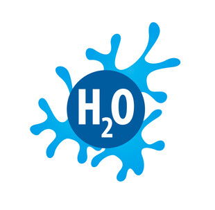 水分子标志图案设计