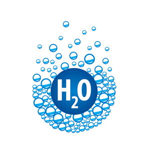 水分子标志图案