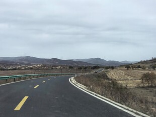 内蒙桦木沟的秋天