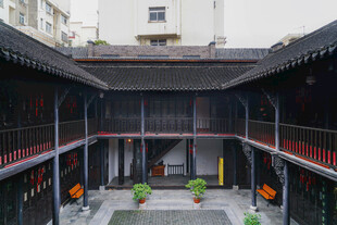 中式传统庭院建筑景观